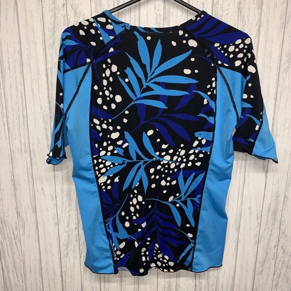 Womens Size S Coolibar Floral Top EUC - Picture 5 of 5
